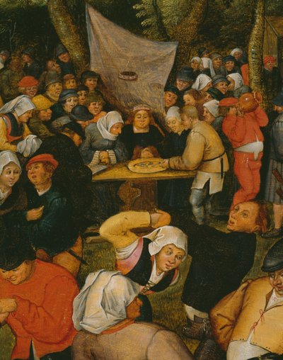 Open air wedding dance, 1610 (detail) by Pieter Brueghel the Younger